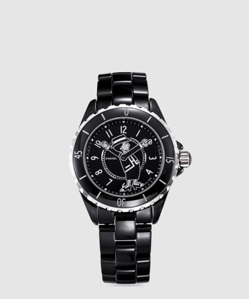 샤넬 마드모아젤 J12 꾸뛰르 워치 38 H5242