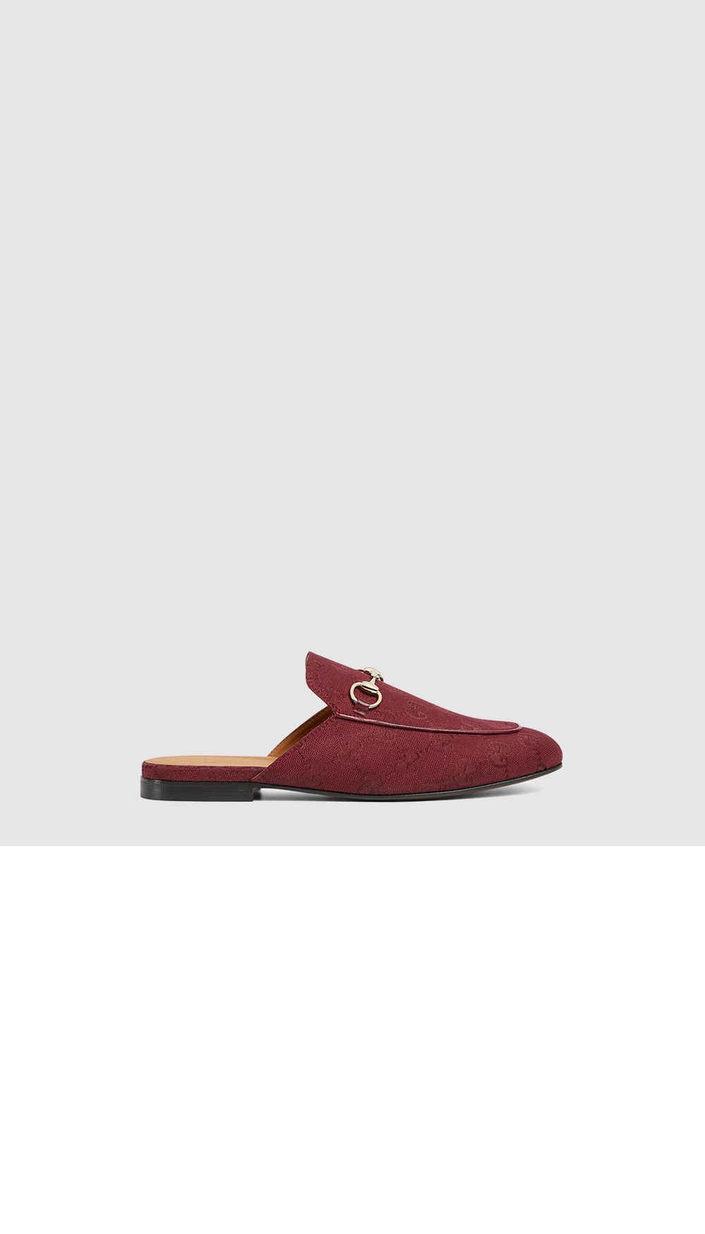 구찌 슬립온 플랫 솔 뮬 802163