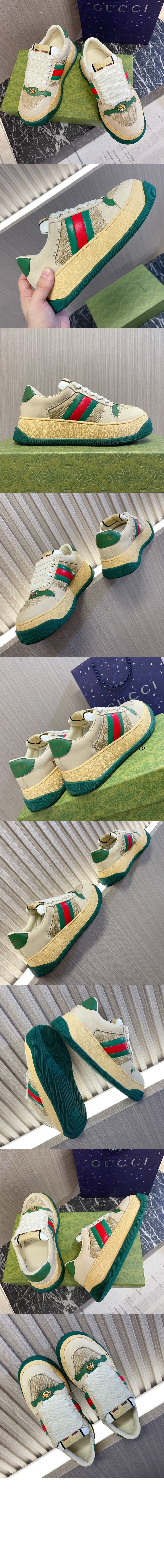 구찌 웹 스니커즈 777102