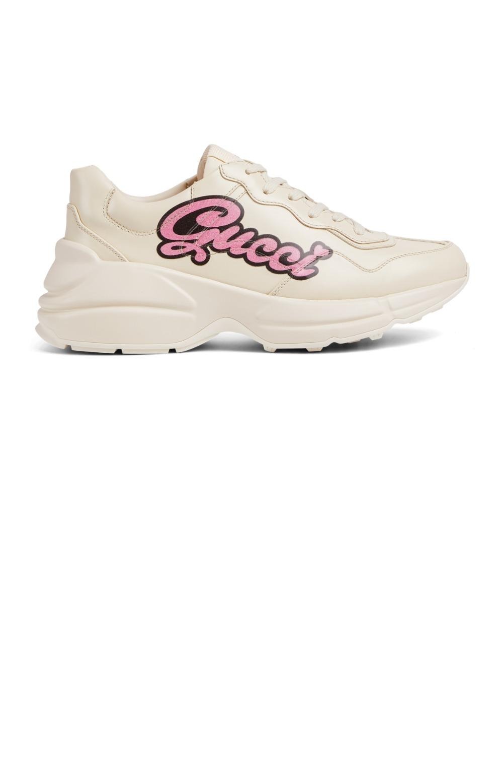 구찌 레더 스니커즈 784662