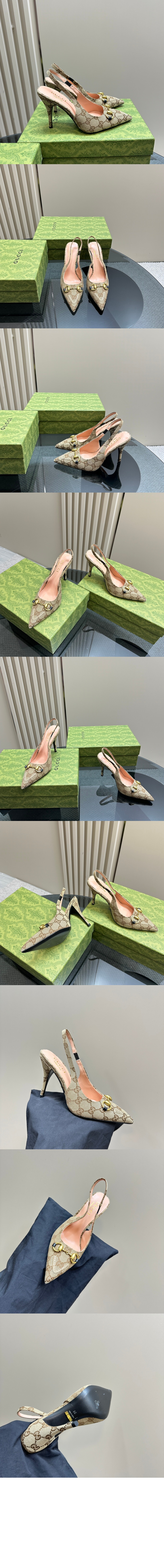 구찌 슬링백 펌프스 782628