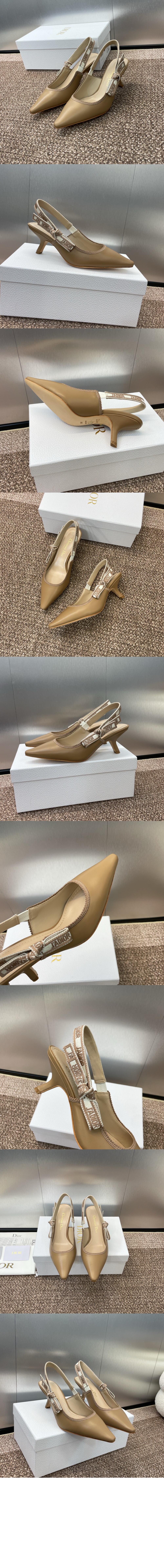 디올 Jolie Dior 펌프스 KDV02