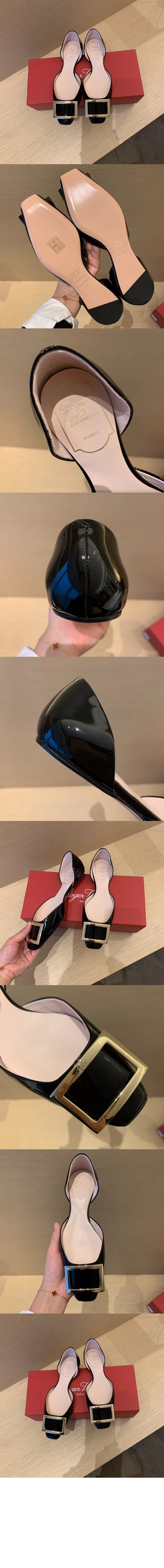 로저비비에 트럼펫 발레리나 슈즈 4042