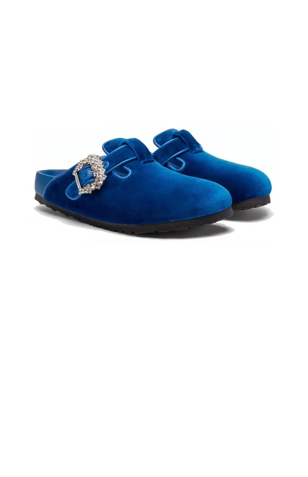 마놀로블라닉 벨벳 슬리퍼
