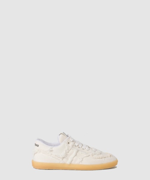 미우미우 데님 스니커즈 5E325E