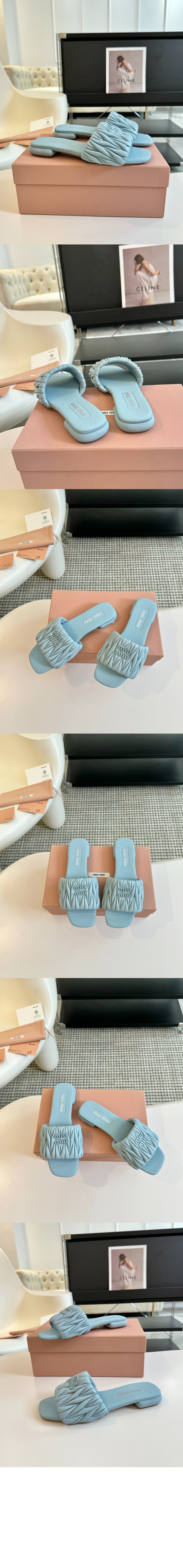 미우미우 슬리퍼 5XX605