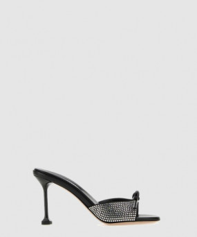 미우미우 버클 장식의 브러쉬드 가죽 슬링백 5XX630