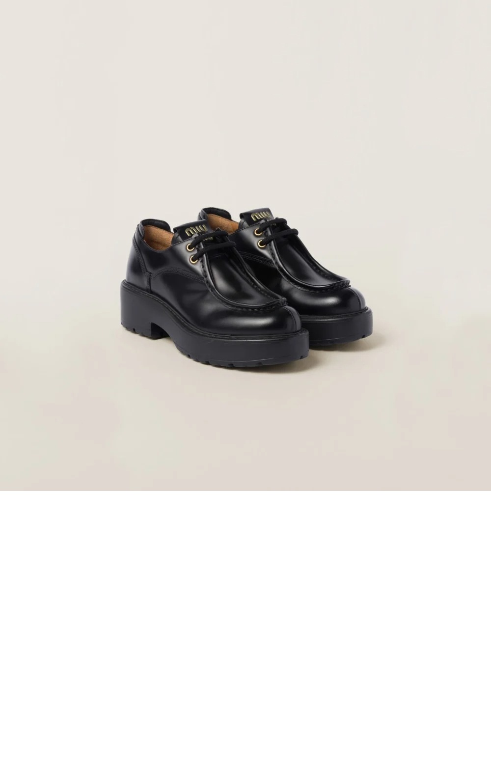 미우미우 가죽 로퍼 5E964D