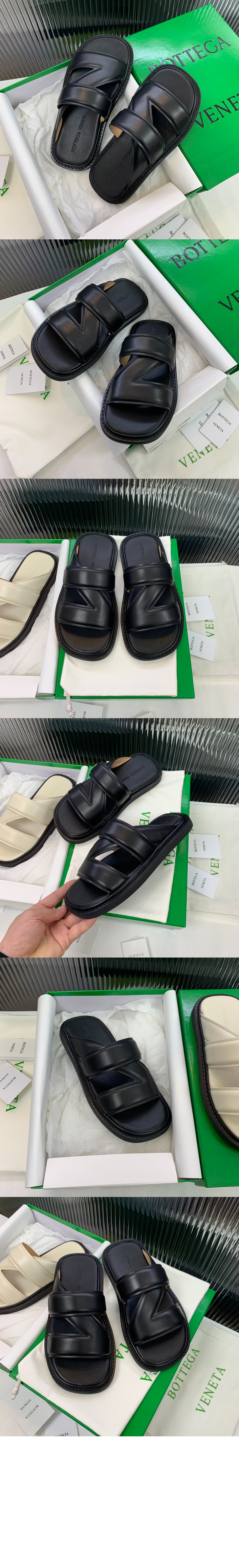 보테가베네타 슬리퍼 651420