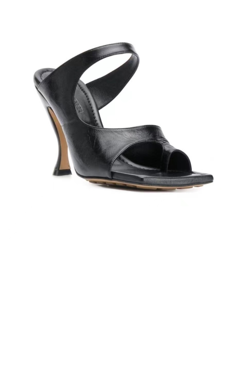 보테가베네타 레더 뮬 610521