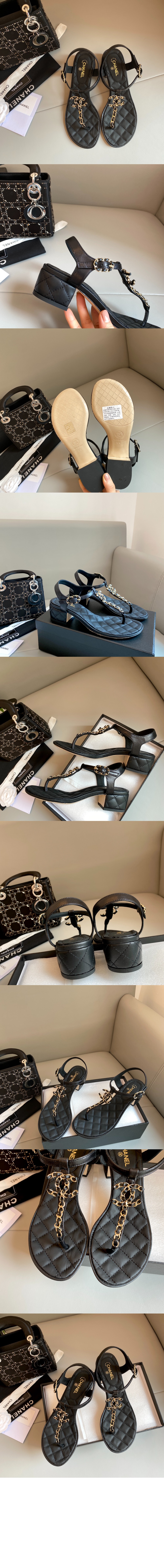 샤넬 샌들 G31463