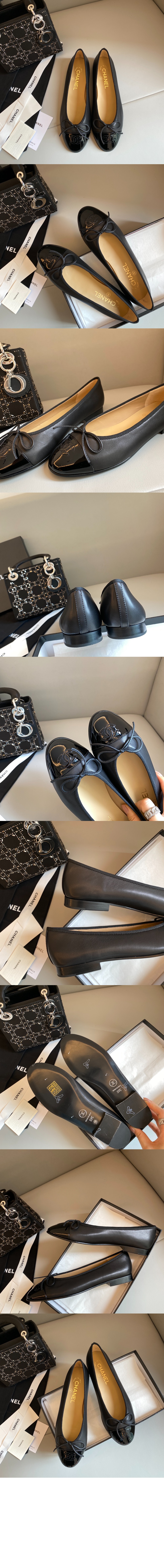 샤넬 발레리나 플랫슈즈 G02819