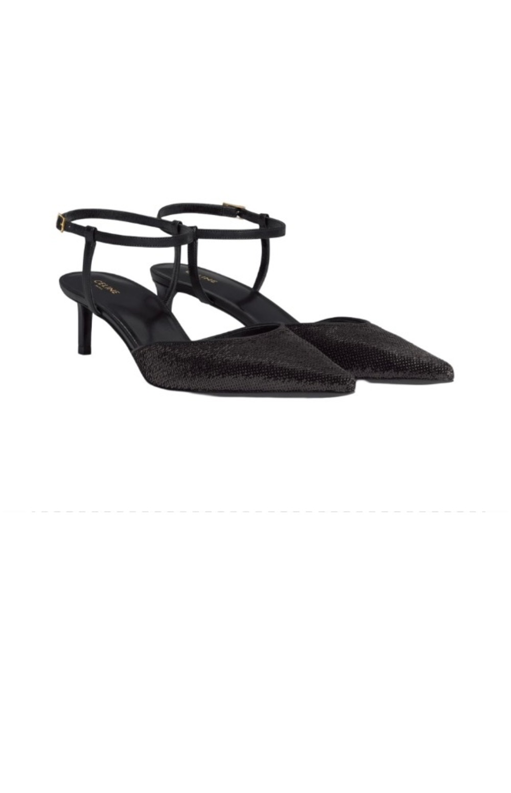 셀린느 키튼 스트랩 펌프스 348903