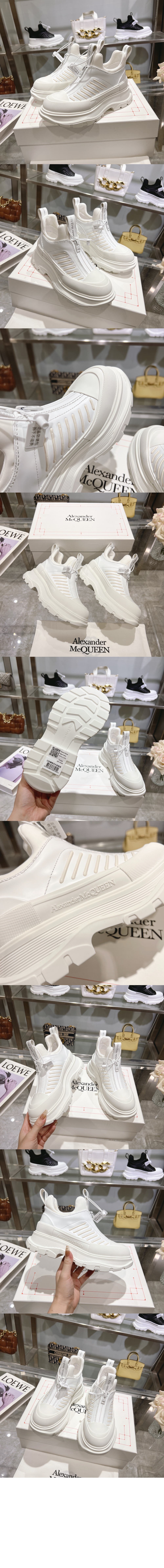 알렉산더맥퀸 트레드 슬릭 스니커즈 758771