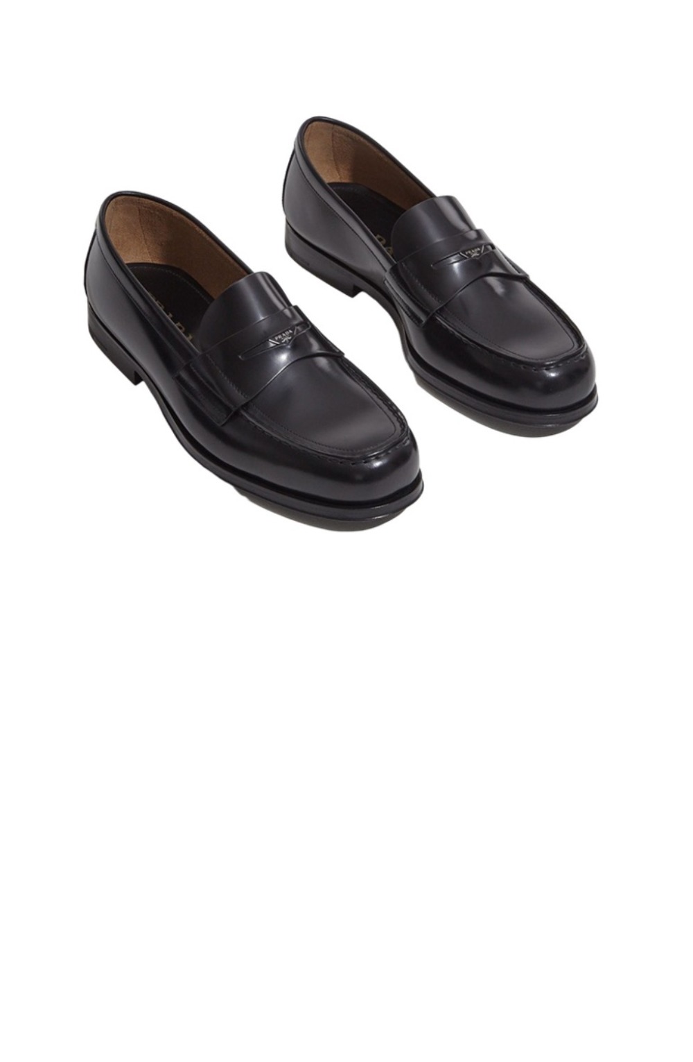 프라다 브러시드 레더 페니 로퍼 2DB201