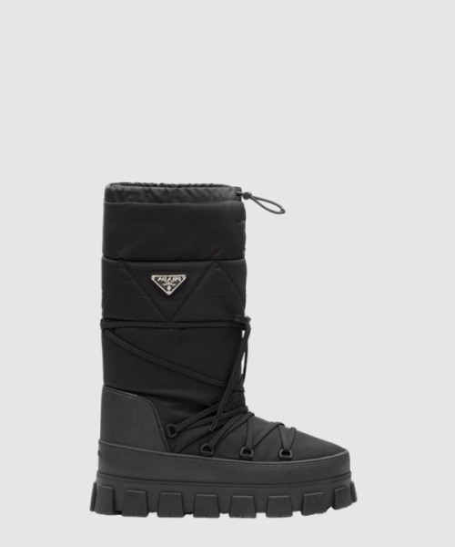 프라다 나일론 개버딘 애프터 스키 부츠 2W008N