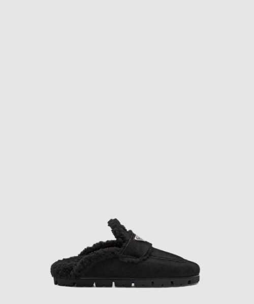 프라다 시어링 슬리퍼 1S711M