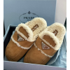 프라다 여성 어그 슬리퍼