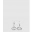 구찌 피어스 인터로킹 G 실버 귀걸이 223321