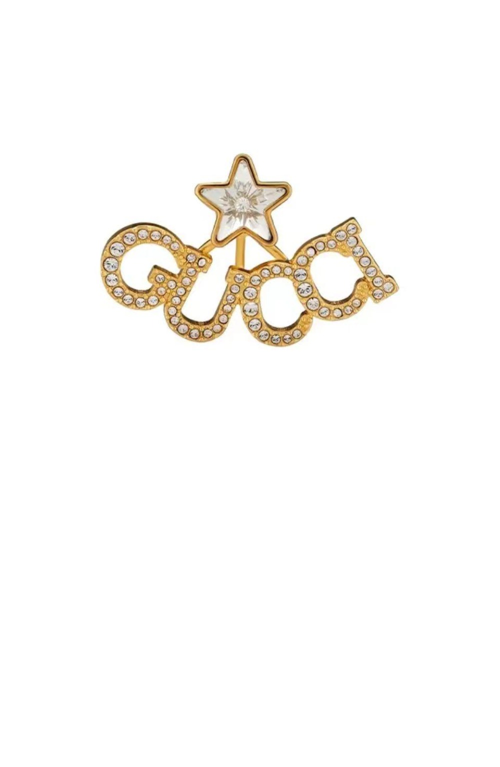 구찌 스크립트 싱글 귀걸이 679056