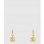 구찌 GG 골드 옐로우 러닝 귀걸이 582017