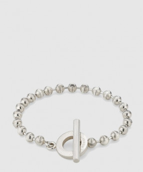 구찌 실버 볼 체인 팔찌 602707