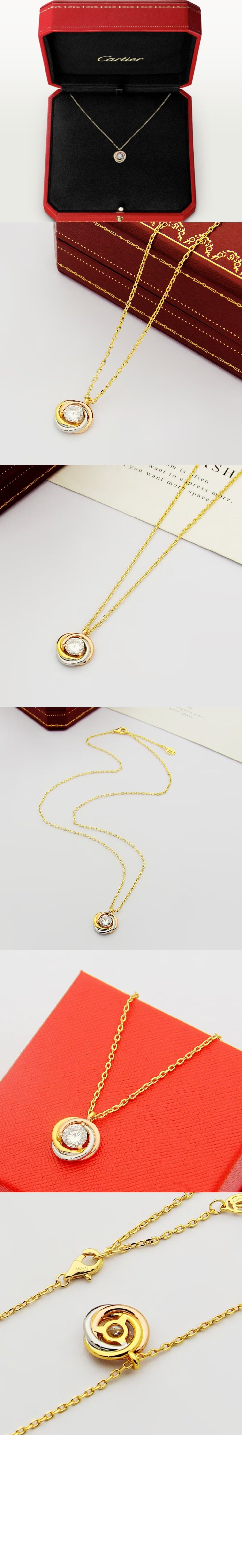 까르띠에 트리니티 네크리스 B7224812