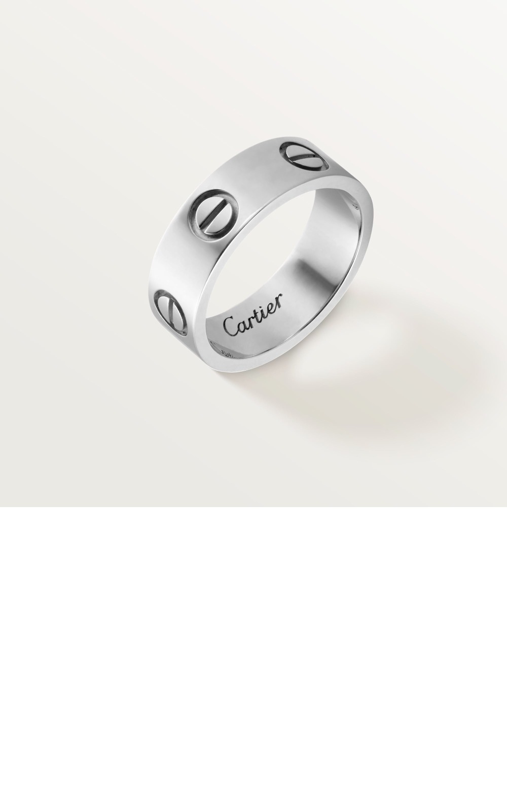 까르띠에 LOVE 링 B4084700