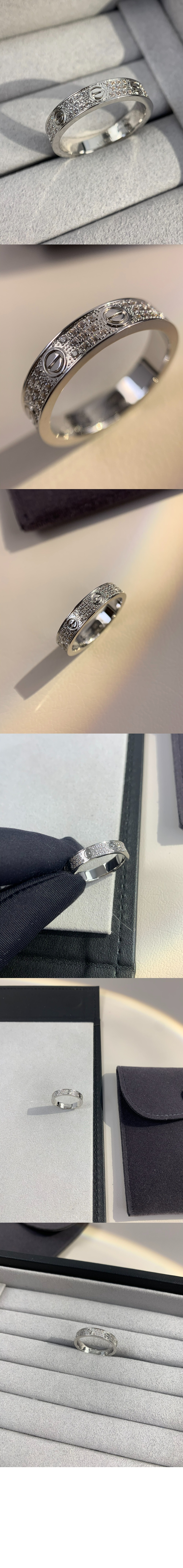 까르띠에 LOVE 웨딩 밴드 B4083400