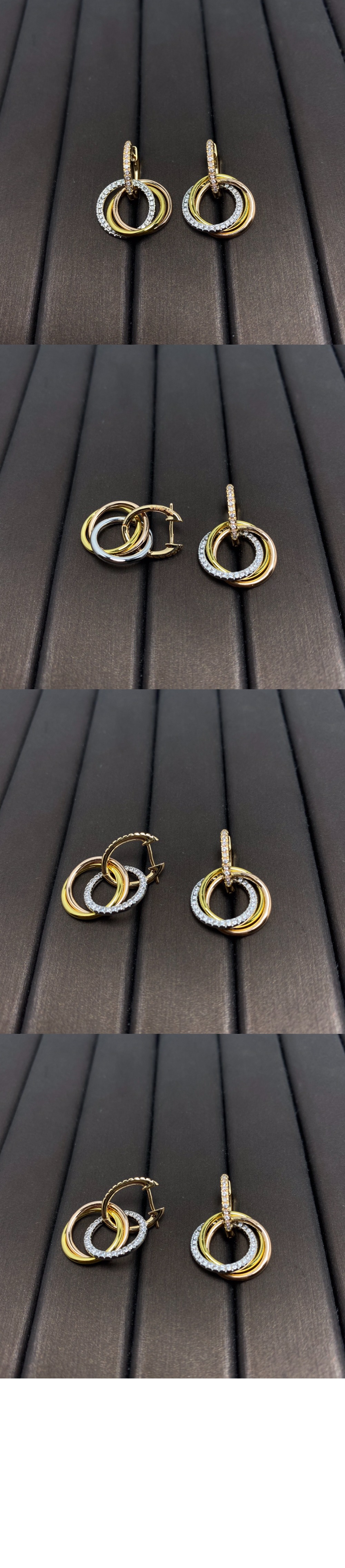 까르띠에 트리니티 귀걸이 B8301259