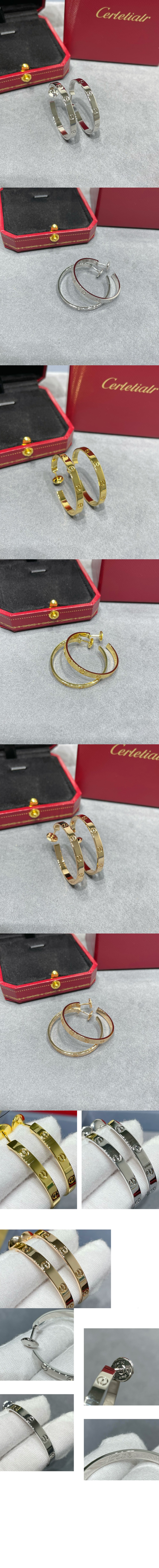 까르띠에 LOVE 귀걸이 B8028300