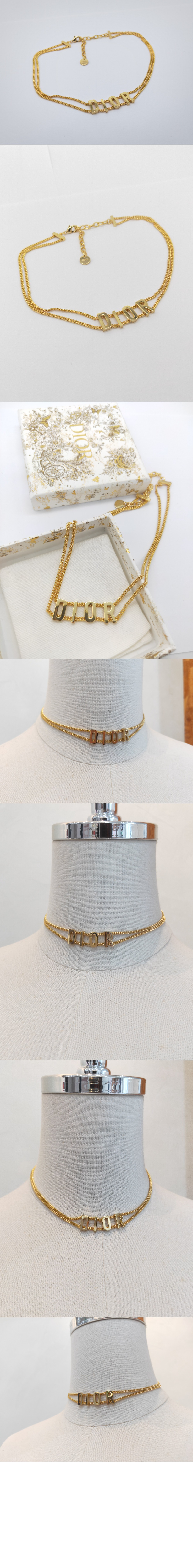 디올 DIOR 메탈 초커 N1926