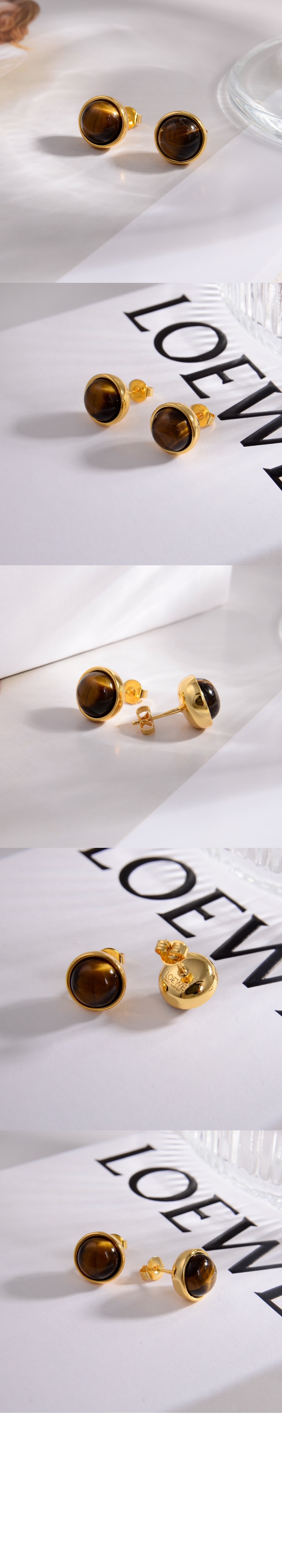 로에베 Anagram Pebble 이어링