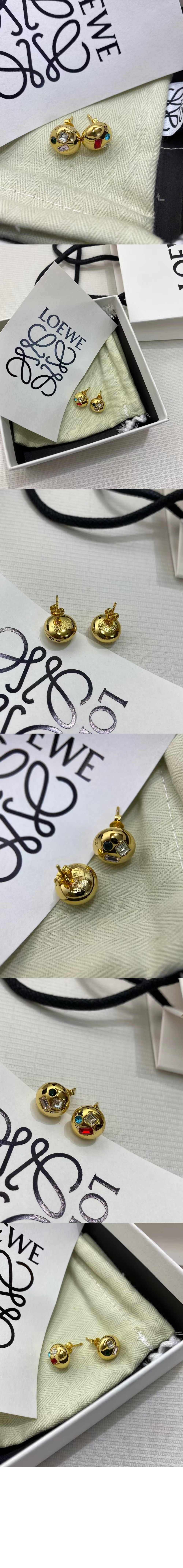 로에베 애너그램 페블 이어링