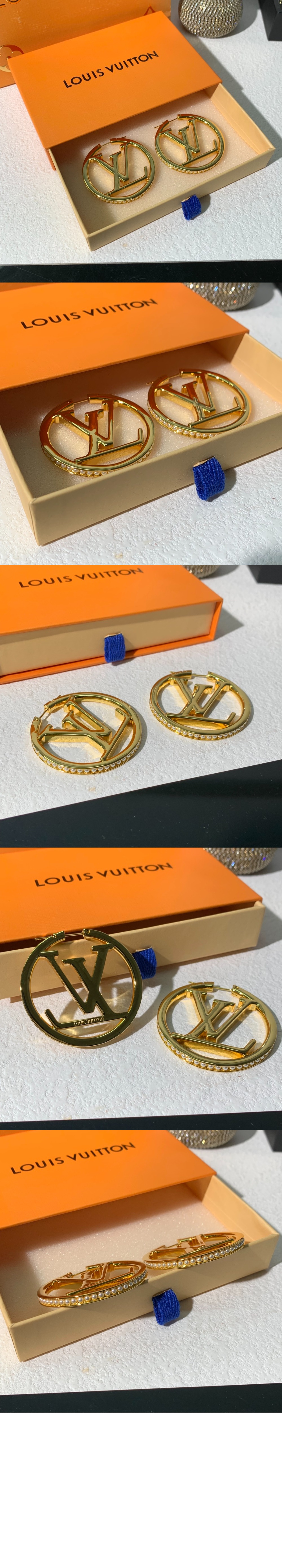 루이비통 루이즈 펄 귀걸이 M01329