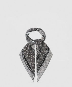 루이비통 모노그램 자카드 데님 스퀘어 90 M78224