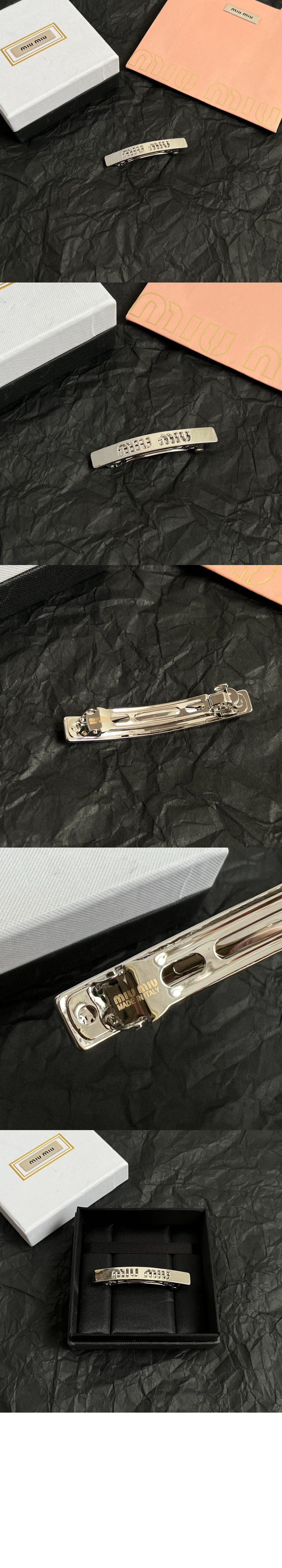 미우미우 머리핀 5JF090