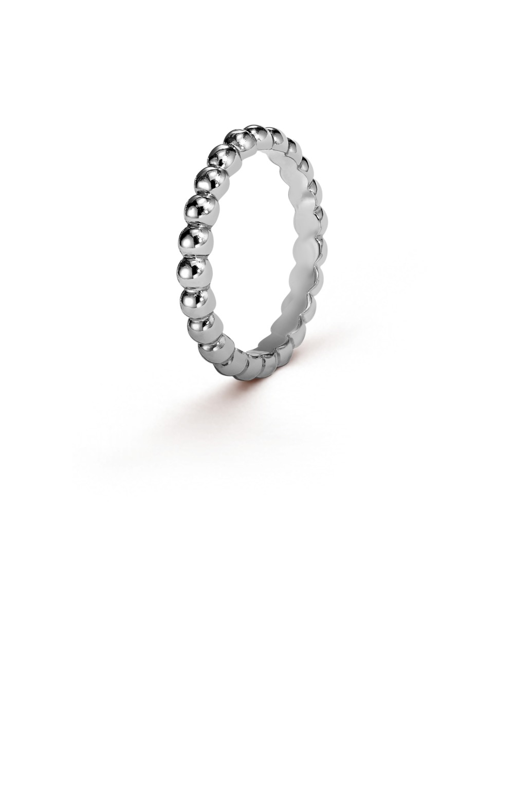 반클리프 뻬를리 골드 비즈 링 JME00