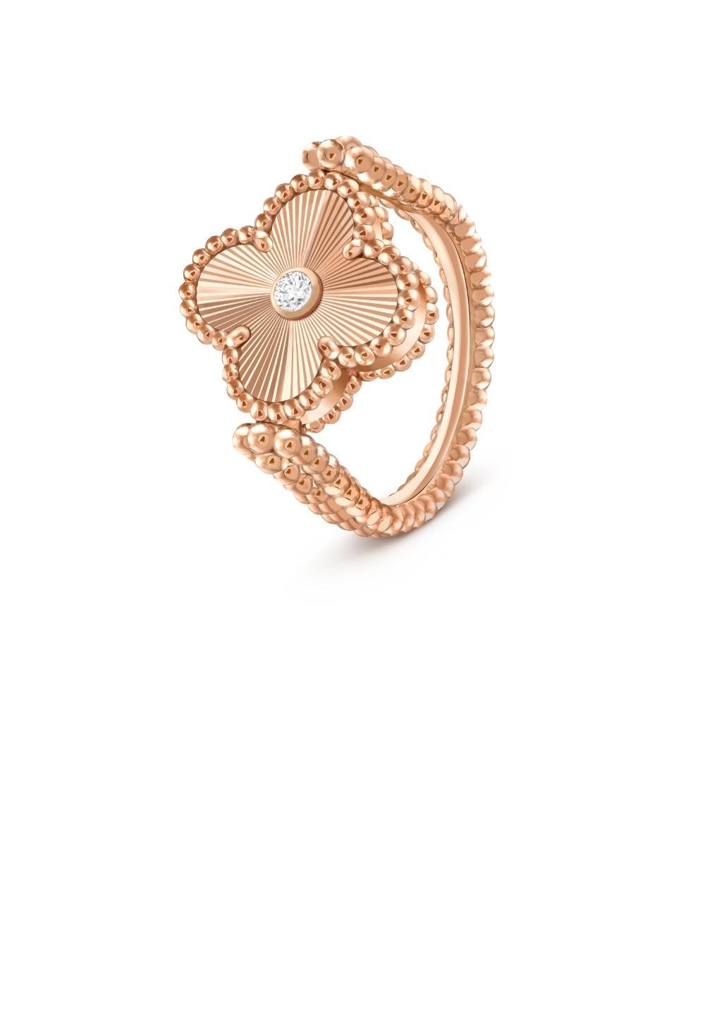 반클리프 빈티지 알함브라 반지 7U500