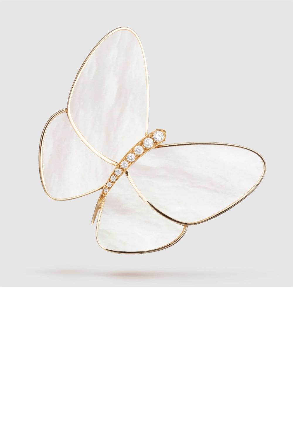 반클리프 버터플라이 브로치 64100