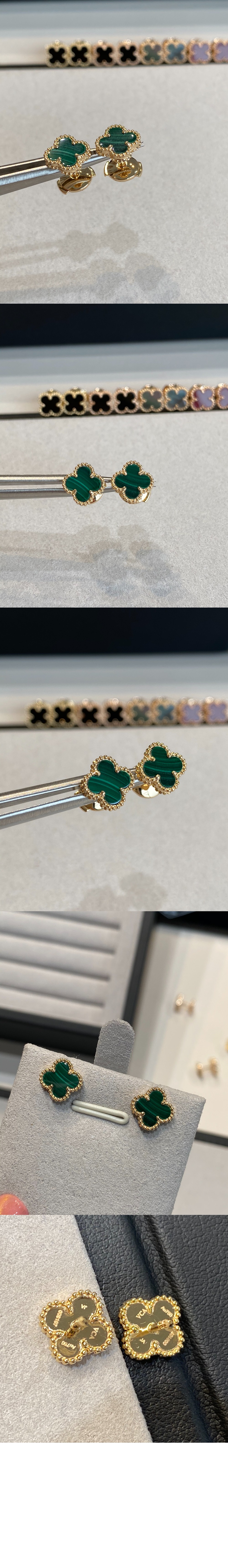 반클리프 빈티지 알함브라 귀걸이 6BO00