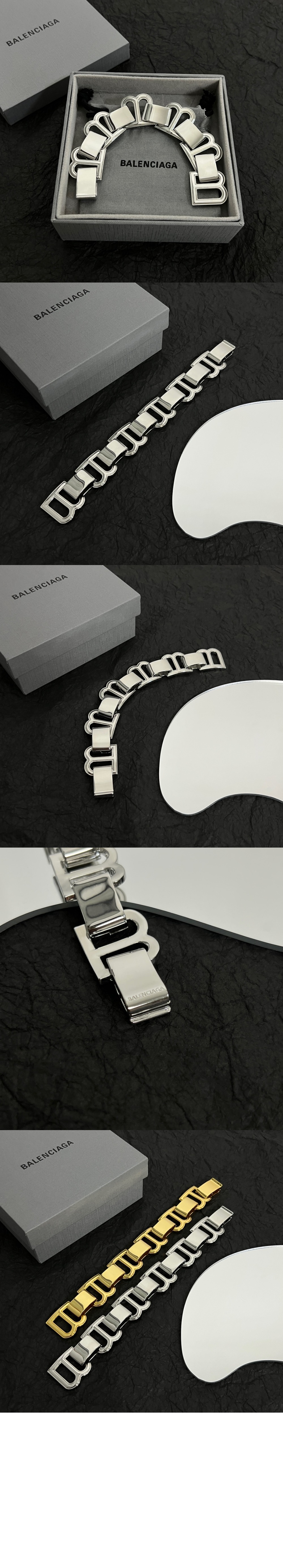 발렌시아가 아워글래스 팔찌 722034