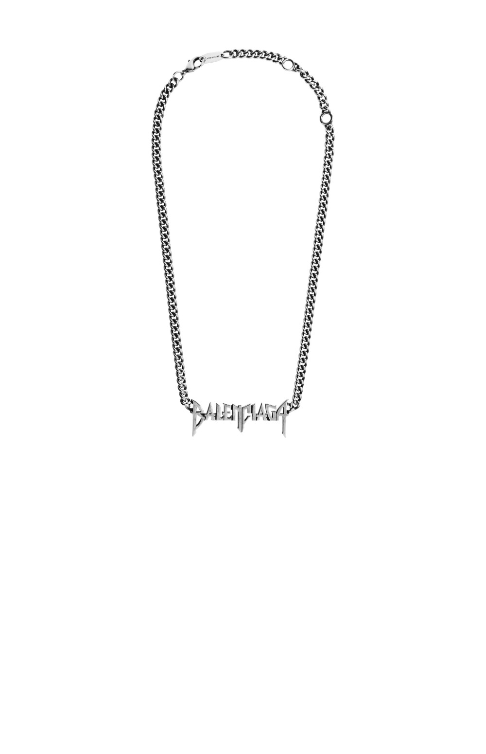 발렌시아가 타이포 메탈 네크리스 787781