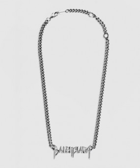 발렌시아가 타이포 메탈 네크리스 787781