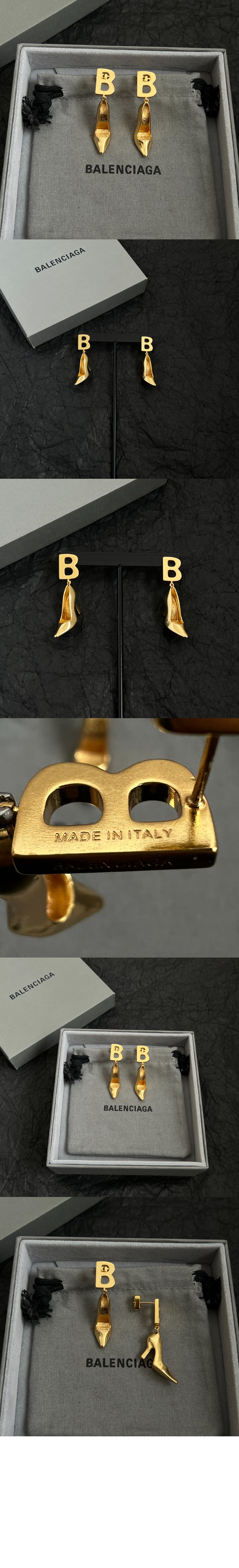 발렌시아가 하이힐 귀걸이 678908