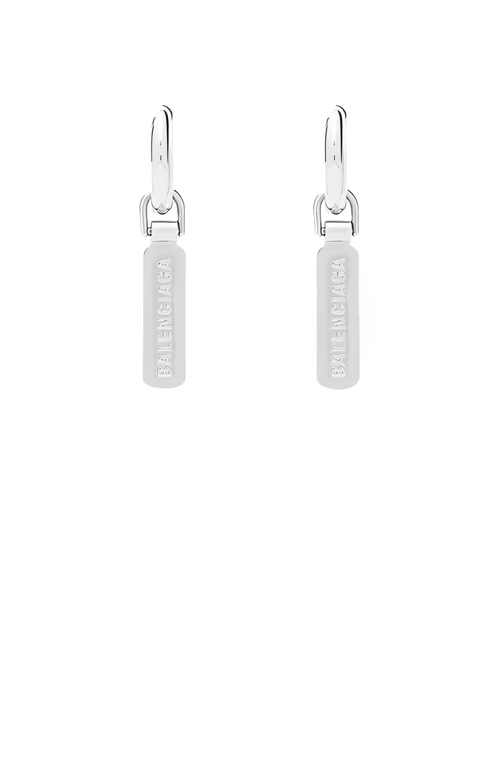 발렌시아가 스케이트 태그 귀걸이 721714