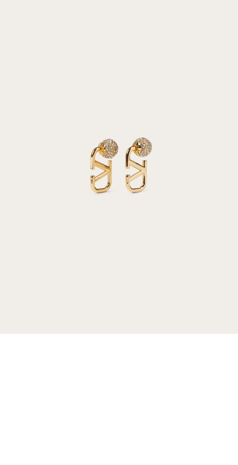 발렌티노 금속 이어링