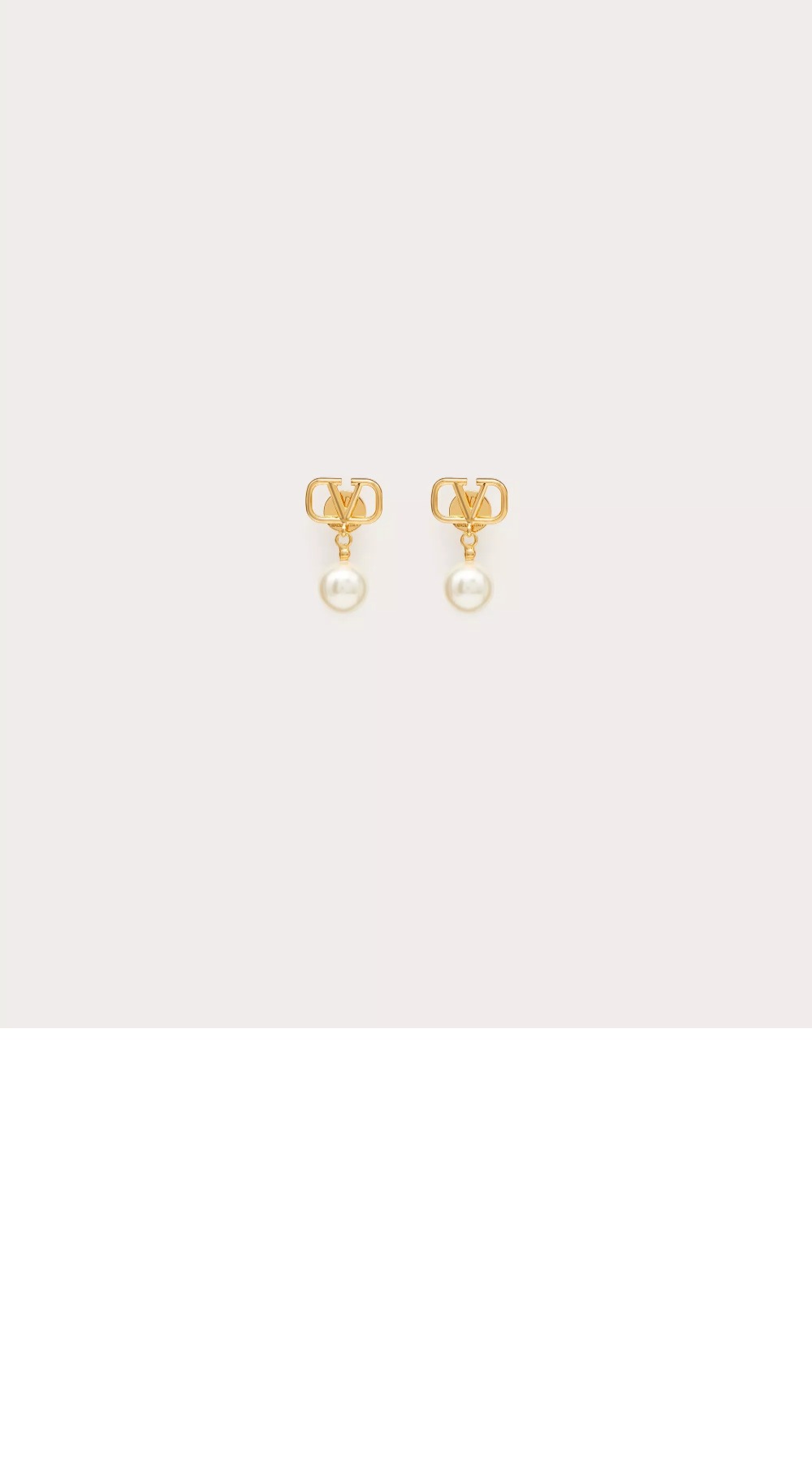 발렌티노 펄 이어링