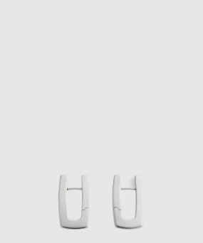 보테가베네타 쉐입 후프 이어링 804661