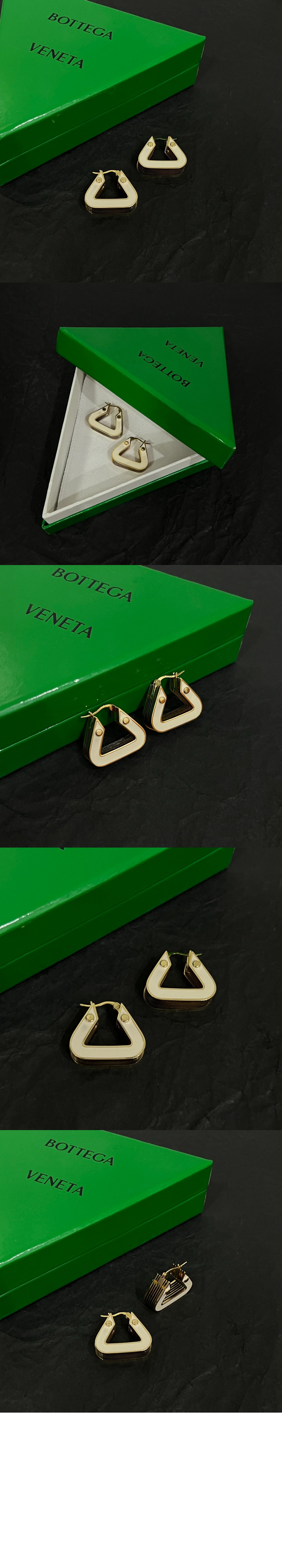 보테가베네타 삼각 이어링 674315